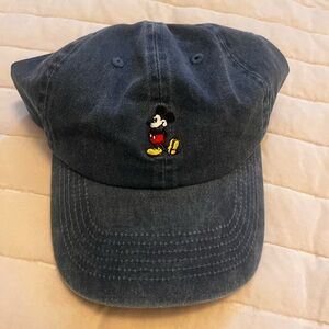 Disney Parks baseball cap with embroidered Mickey